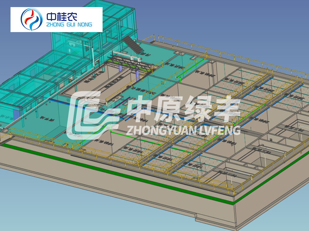廣西中桂農(nóng)冷鏈倉(cāng)儲(chǔ)基地2500噸廢水處理工程